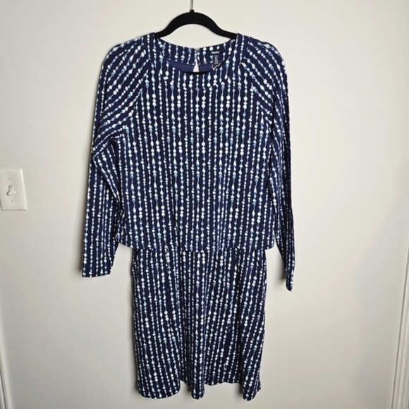 Hatley Blue Long Sleeve Dress Small NWT - Picture 5 of 10